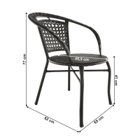 Zahradní ratanový set Fussii