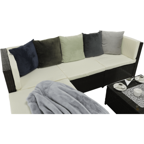 Zahradní ratanový set Sofarama