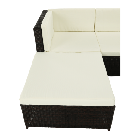Zahradní ratanový set Sofarama
