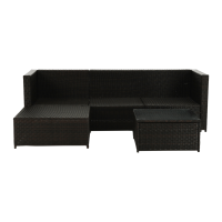 Zahradní ratanový set Sofarama