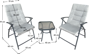 Zahradní set Kallm 1+2
