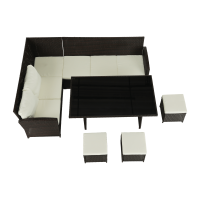 Zahradní ratanový set Exsyty