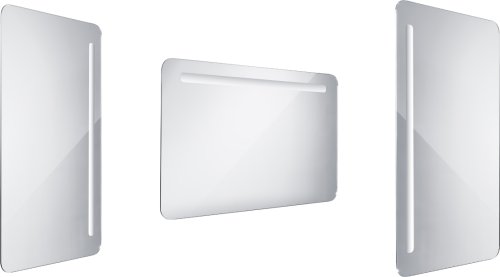 Zaoblené LED zrcadlo do koupelny