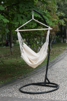 Závěsné houpací křeslo Cozyz béžová