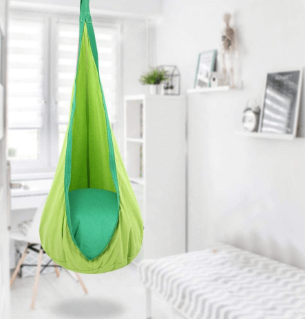 Závěsné houpací křeslo Egg Green