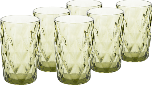 Sklenice na vodu Baroque 350 ml set 6 ks