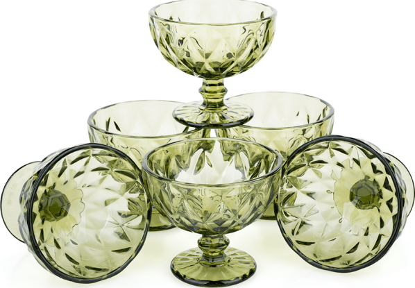 Sklenice na zmrzlinu Baroque 300 ml set 6 ks