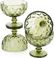 Sklenice na zmrzlinu Baroque 300 ml set 6 ks