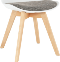 Židle Rangements, bílá / hnědá