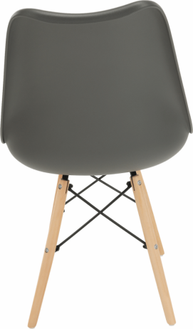 Židle Padronale, tmavě šedá