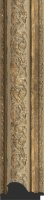 Zrcadlo v rámu, ornament antický bronz 109 mm