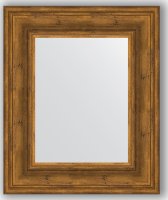 Zrcadlo v rámu, leptaný bronz