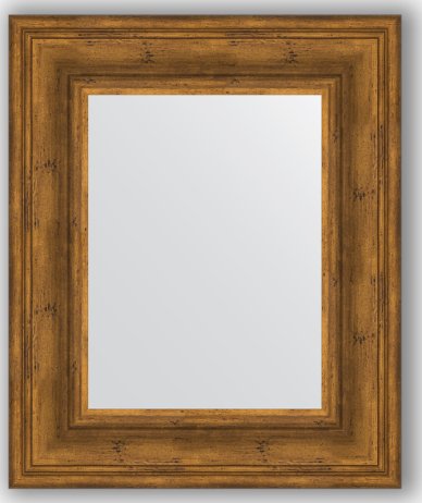 Zrcadlo v rámu, leptaný bronz