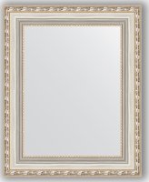 Zrcadlo v rámu, stříbrný versailleský ornament