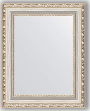 Zrcadlo v rámu, stříbrný versailleský ornament