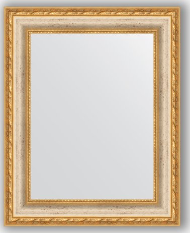 Zrcadlo v rámu, versailleský ornament s krakeláží