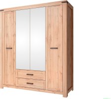 Zrcadlová šatní skříň MORITZ 4D2S