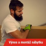 Výnos nábytku a jeho montáž 𝗯𝗲𝘇 𝘀𝘁𝗮𝗿𝗼𝘀𝘁𝗶́ 🛠🧰
Šetřete své síly 💪 a neztrácejte dlouhé hodiny u sestavování nábytku. Naši profesionální montážní technici 👨‍🔧 vše vyřeší k vaší plné spokojenosti.