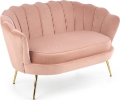 Moderní křeslo AMORINITO XL světle růžová