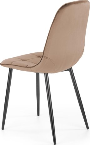 Béžová jídelní židle K417