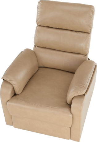 Béžové relaxační křeslo Shaka