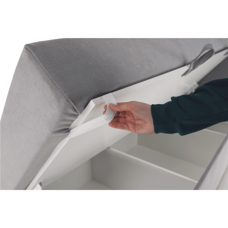 Boxspringová postel Plaplay 90x200 pravá