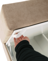 Boxspringová postel Wardall 90x200 pravá