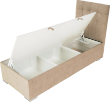 Boxspringová postel Wardall 90x200 pravá