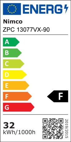 Černé LED zrcadlo ZPC 13077VX-90 70x70 cm