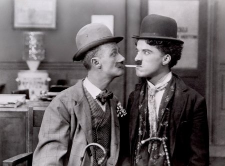Charlie Chaplin a Ben Turpin