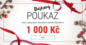Dárkový poukaz 1 000 Kč