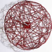 Designové hodiny Diamantini a Domeniconi Ci Vediamo red 50cm