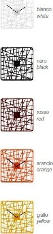 Designové hodiny Diamantini a Domeniconi Ti Aspeto black 32cm