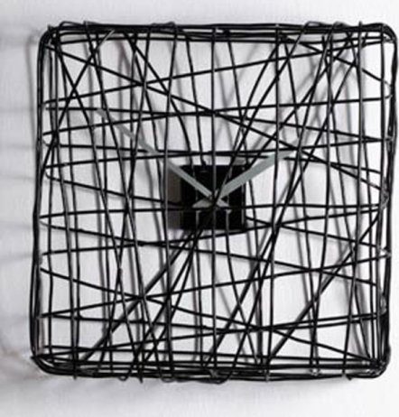 Designové hodiny Diamantini a Domeniconi Ti Aspeto black 32cm