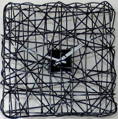 Designové hodiny Diamantini a Domeniconi Ti Aspeto black 32cm