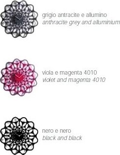 Designové hodiny Diamantini&Domeniconi antracit/aluminium 40cm