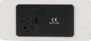 Designové LED hodiny - budík 5879WH Karlsson 15cm
