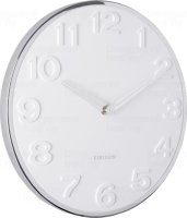 Designové nástěnné hodiny 5759WH Karlsson 30cm