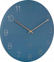 Designové nástěnné hodiny 5762BL Karlsson 40cm