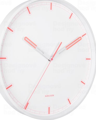 Designové nástěnné hodiny 5775CP Karlsson 40cm