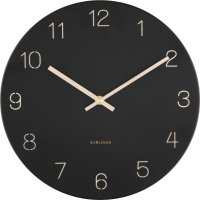 Designové nástěnné hodiny 5788BK Karlsson 30cm