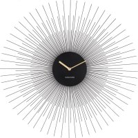 Designové nástěnné hodiny 5818BK Karlsson 60cm