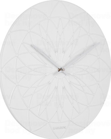 Designové nástěnné hodiny 5836WH Karlsson 35cm