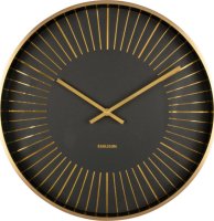 Designové nástěnné hodiny 5917BK Karlsson 40cm