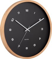Designové nástěnné hodiny 5938BK Karlsson 41cm