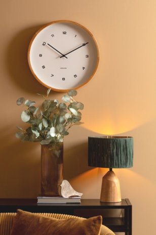 Designové nástěnné hodiny 5938WH Karlsson 41cm