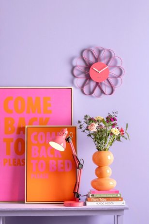 Designové nástěnné hodiny 5975BP Karlsson 40cm