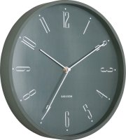 Designové nástěnné hodiny 5988GR Karlsson 30cm