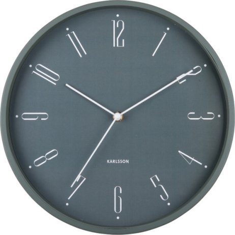 Designové nástěnné hodiny 5988GR Karlsson 30cm