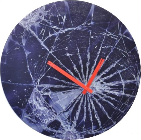 Designové nástěnné hodiny 8147 Nextime Crash 43cm